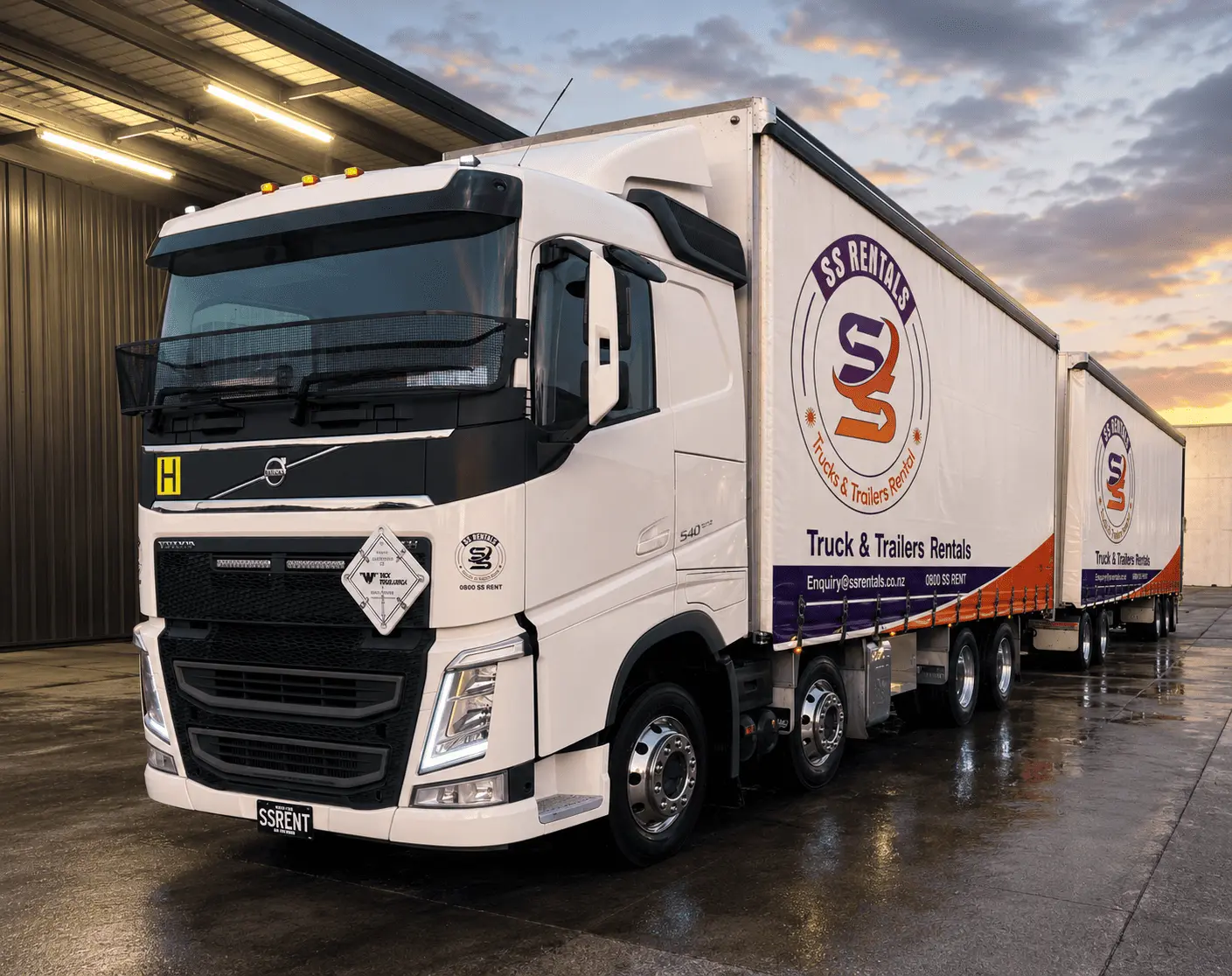 SS Rentals team supporting a fleet enquiry