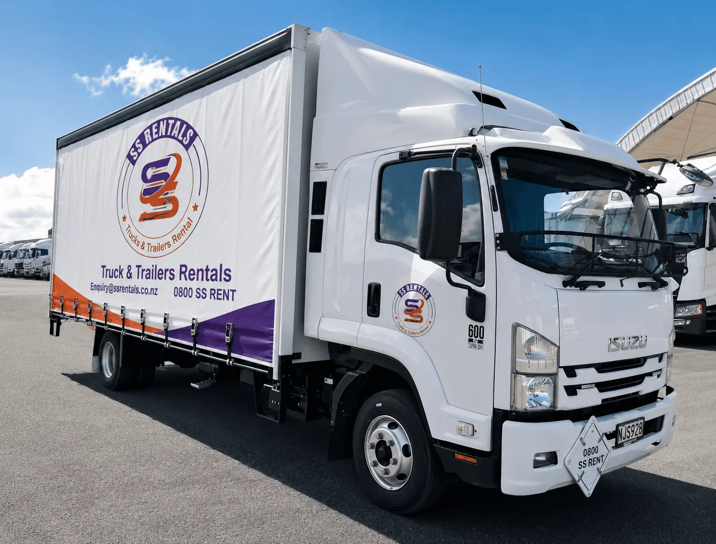SS Rentals delivery and collection enquiry